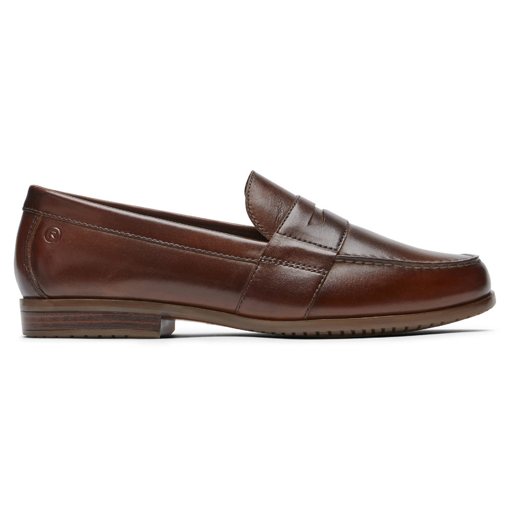 Rockport Loafers Herre Brune - Classic Lite 2 Penny - LIHC37520